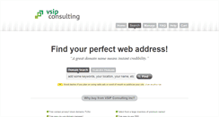 Desktop Screenshot of domainregistration.vsip.ca